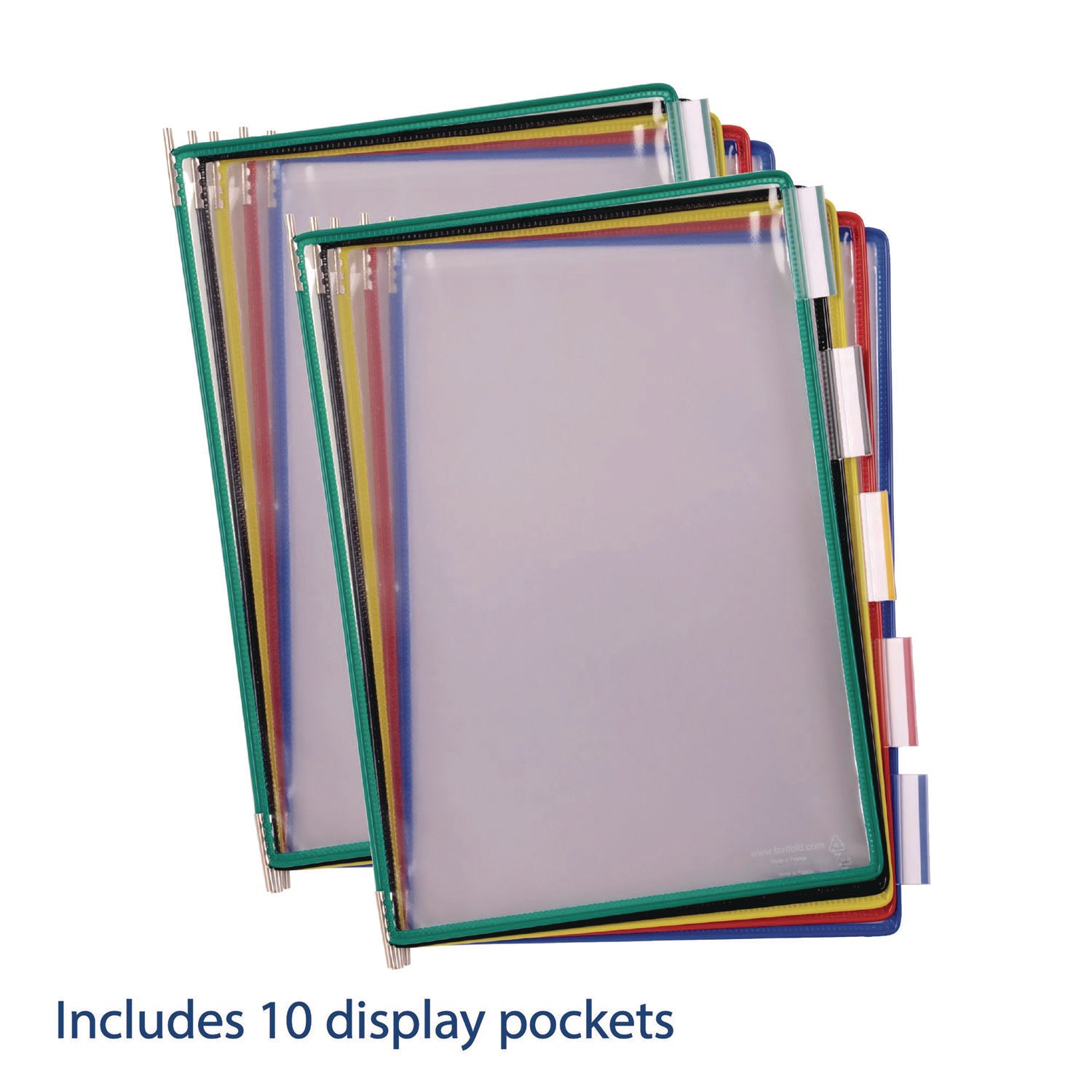 Wall Unit Reference Starter Set, 10 Wire-Reinforced Pockets - 