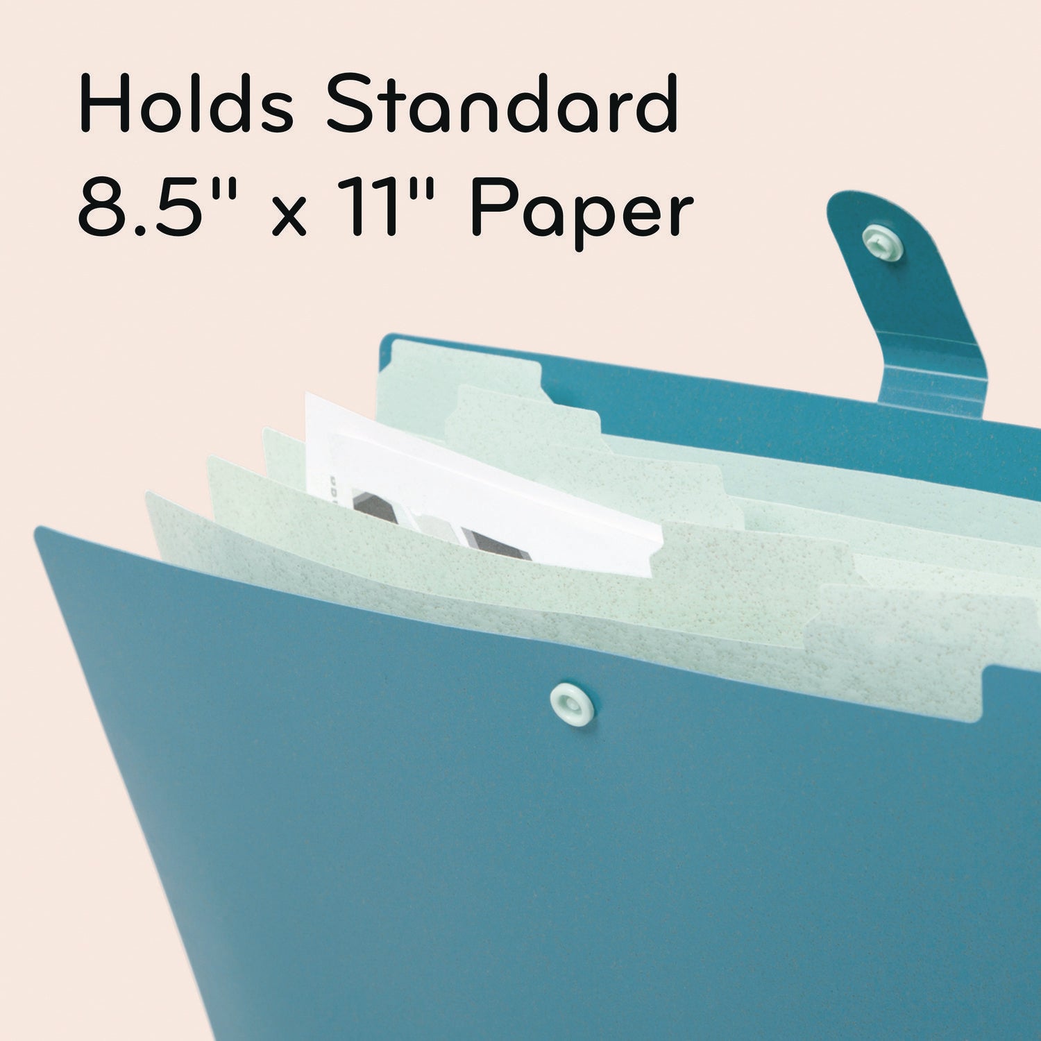 u-eco-six-pocket-expandable-folder-45-expansion-6-sections-snap-button-closure-1-6-cut-tabs-letter-size-3-pack_ubr6592u0112 - 3