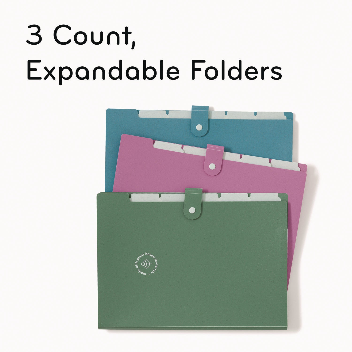 u-eco-six-pocket-expandable-folder-45-expansion-6-sections-snap-button-closure-1-6-cut-tabs-letter-size-3-pack_ubr6592u0112 - 4