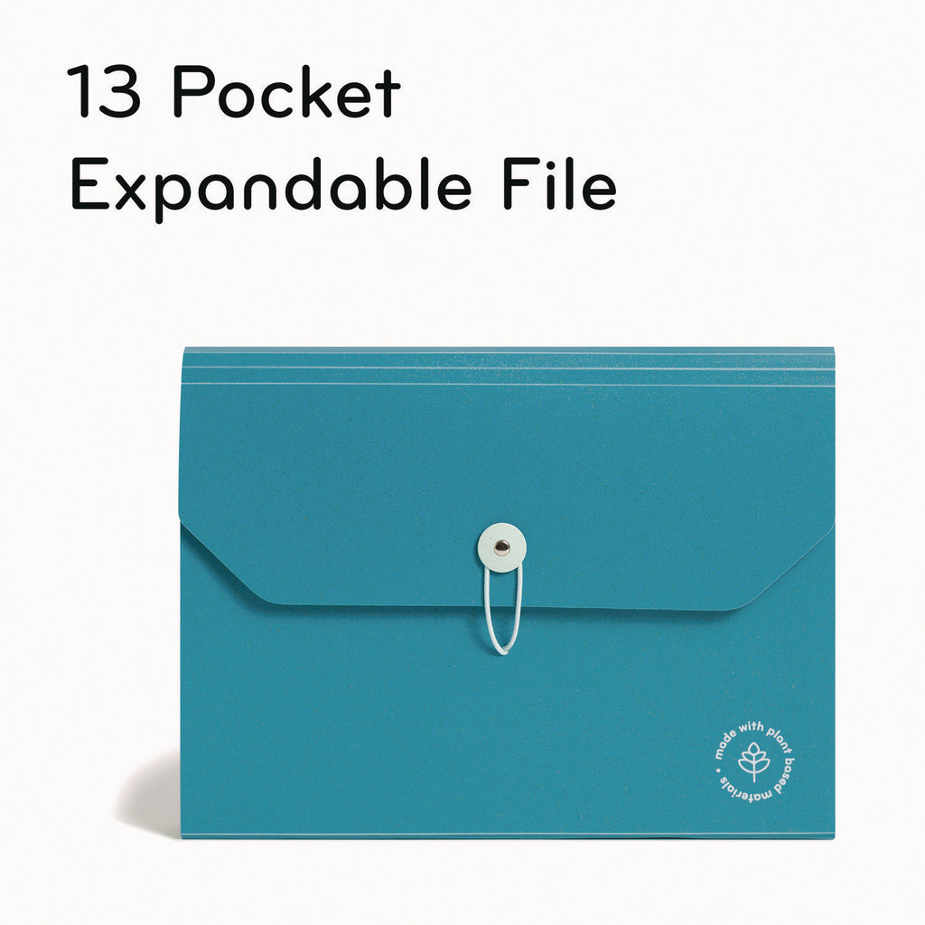 u-eco-13-pocket-expandable-file-975-expansion-13-sections;-button-elastic-closure-1-12-cut-tabs-letter-size-ocean_ubr6594u0112 - 4