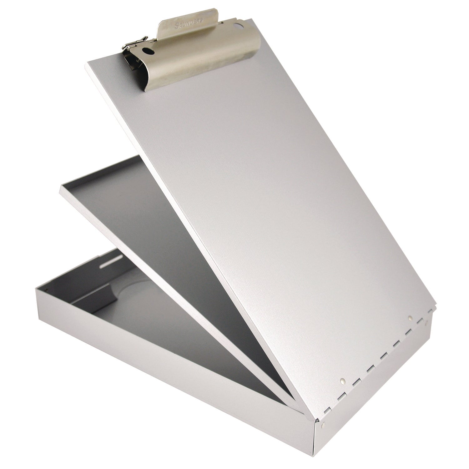 Cruiser Mate Aluminum Storage Clipboard, 1.5" Clip Capacity, Holds 8.5 x 11 Sheets, Silver - 