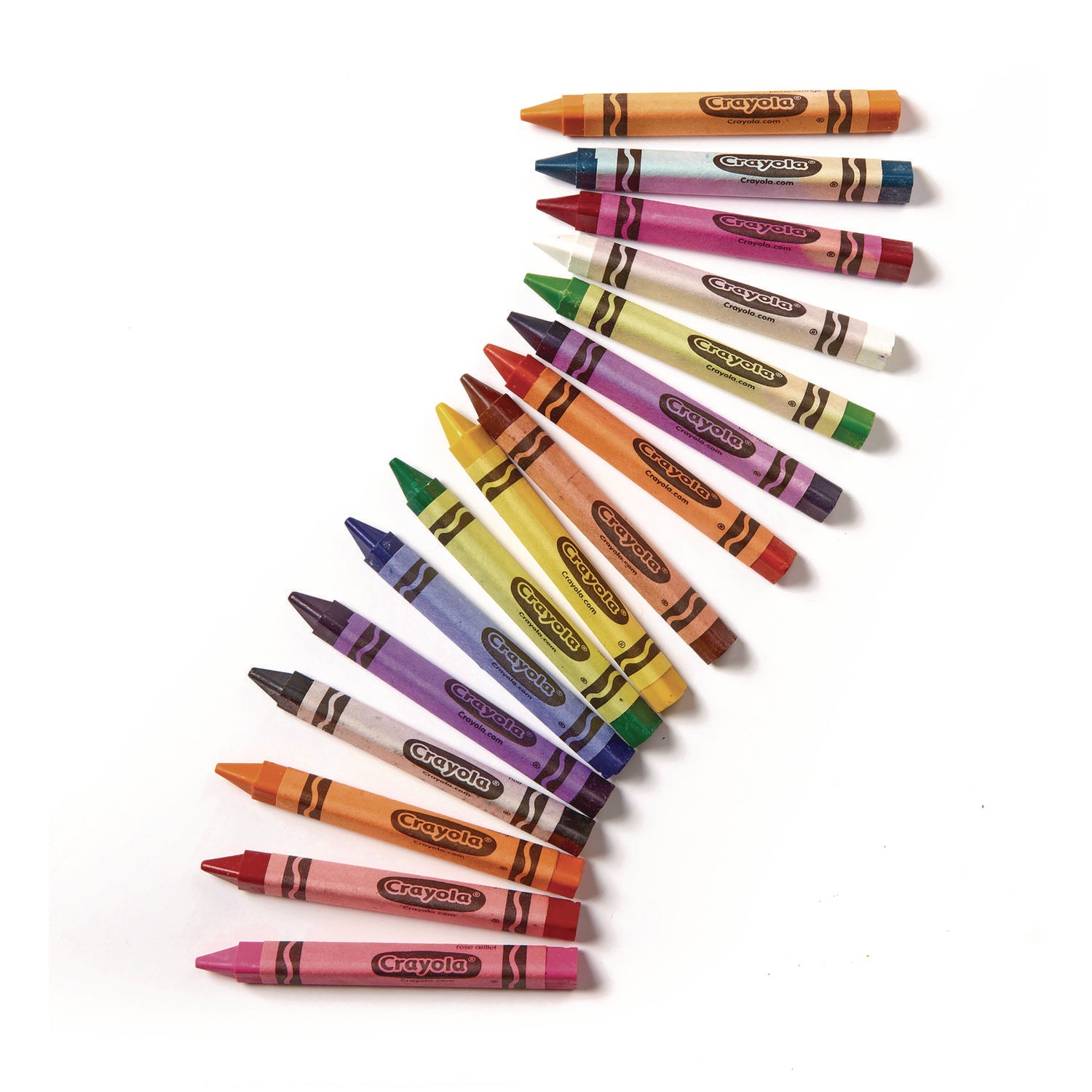 Classpack Triangular Crayons, 16 Colors, 256/Carton - 2