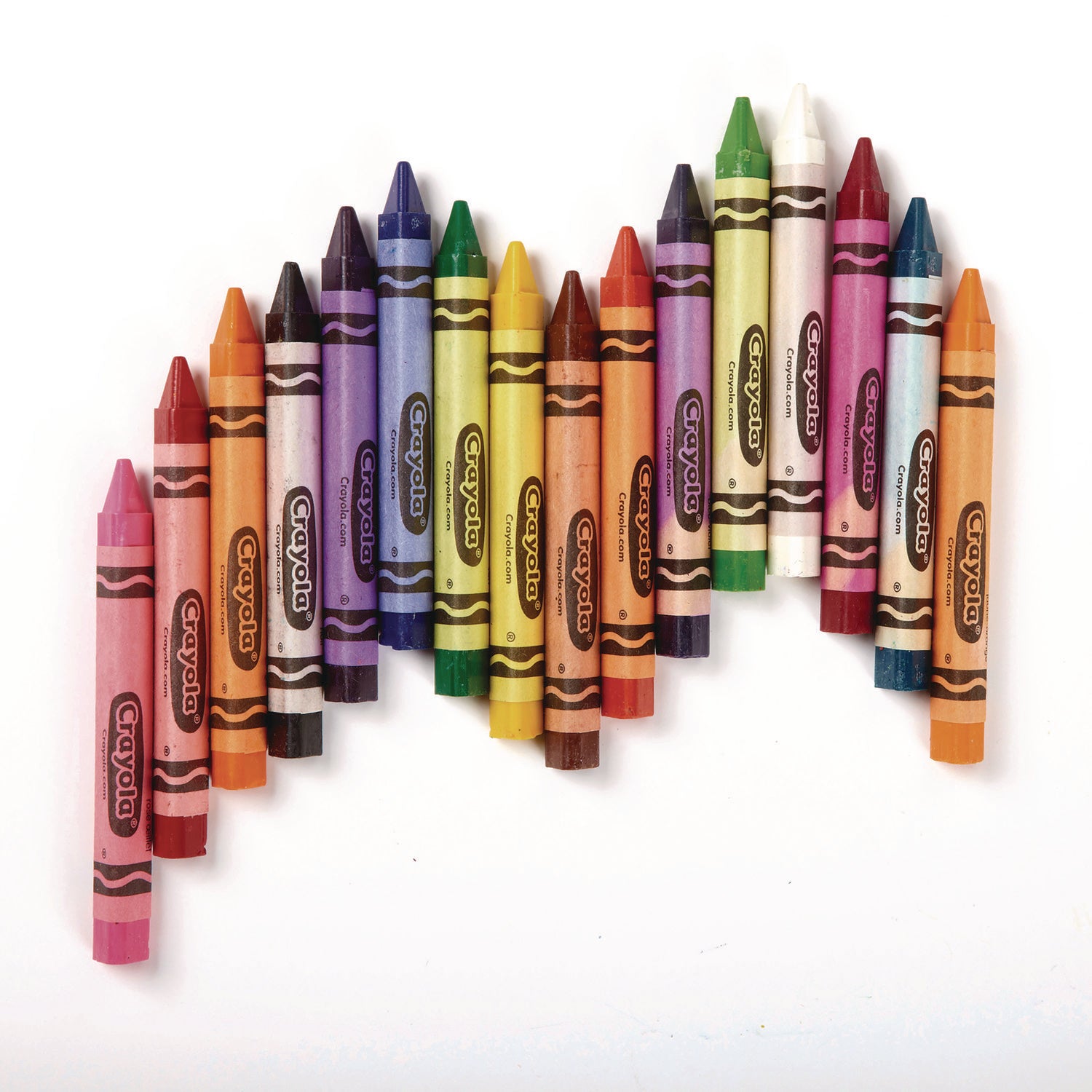 Classpack Triangular Crayons, 16 Colors, 256/Carton - 3