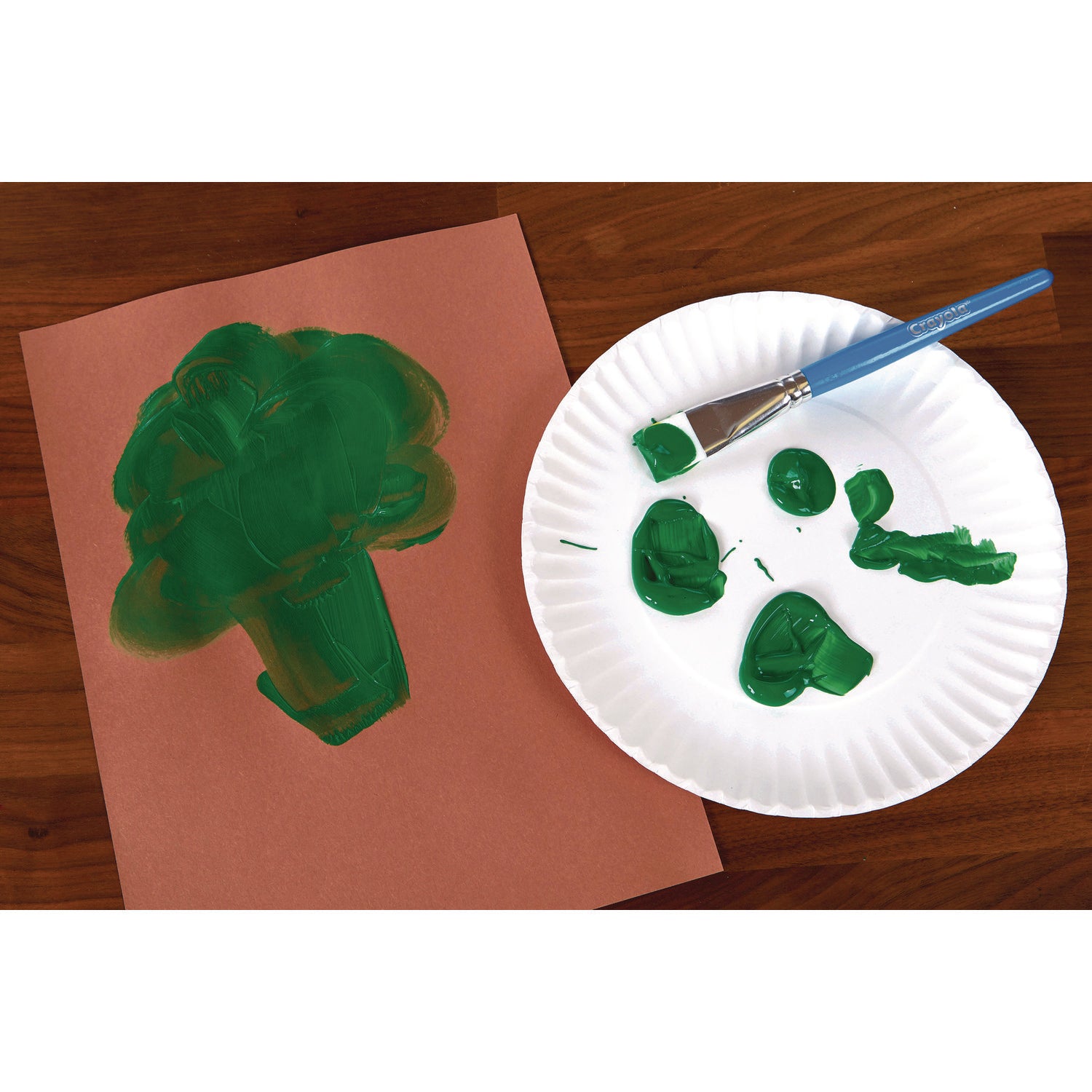 Premier Tempera Paint, Green, 16 oz Bottle
