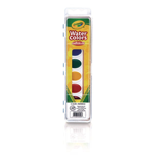 Artista II 8-Color Watercolor Set, 8 Assorted Colors, Palette Tray