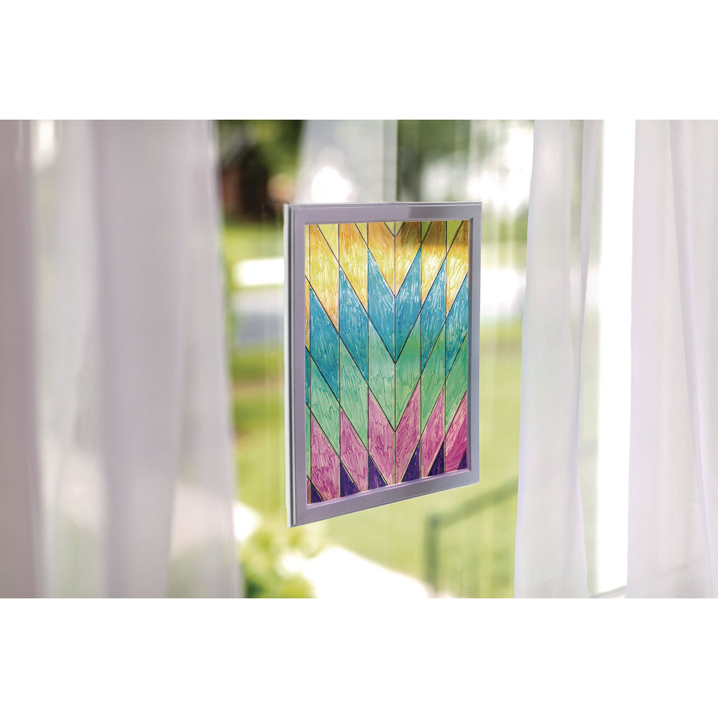Washable Window FX Marker, Broad Bullet Tip, Assorted Colors, 8/Pack