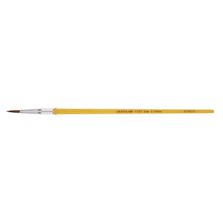 Watercolor Brush Set, Size 2, Camel-Hair Blend, Round Profile, 3/Pack