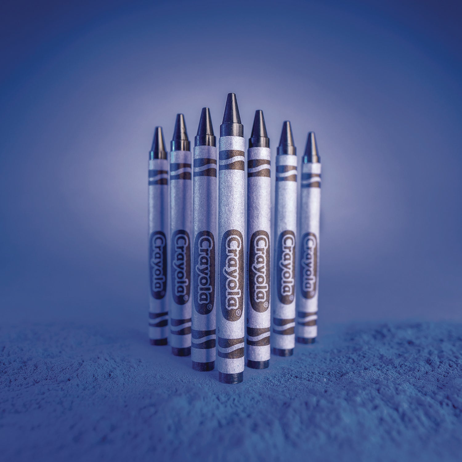 Bulk Crayons, Blue, 12/Box
