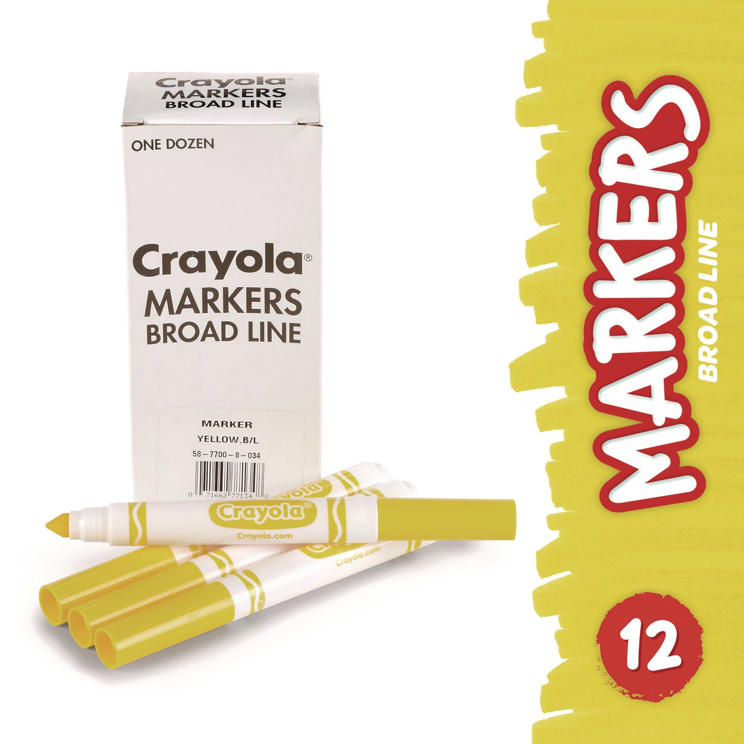 broad-line-washable-markers-broad-bullet-tip-yellow-12-box_cyo587800034 - 5