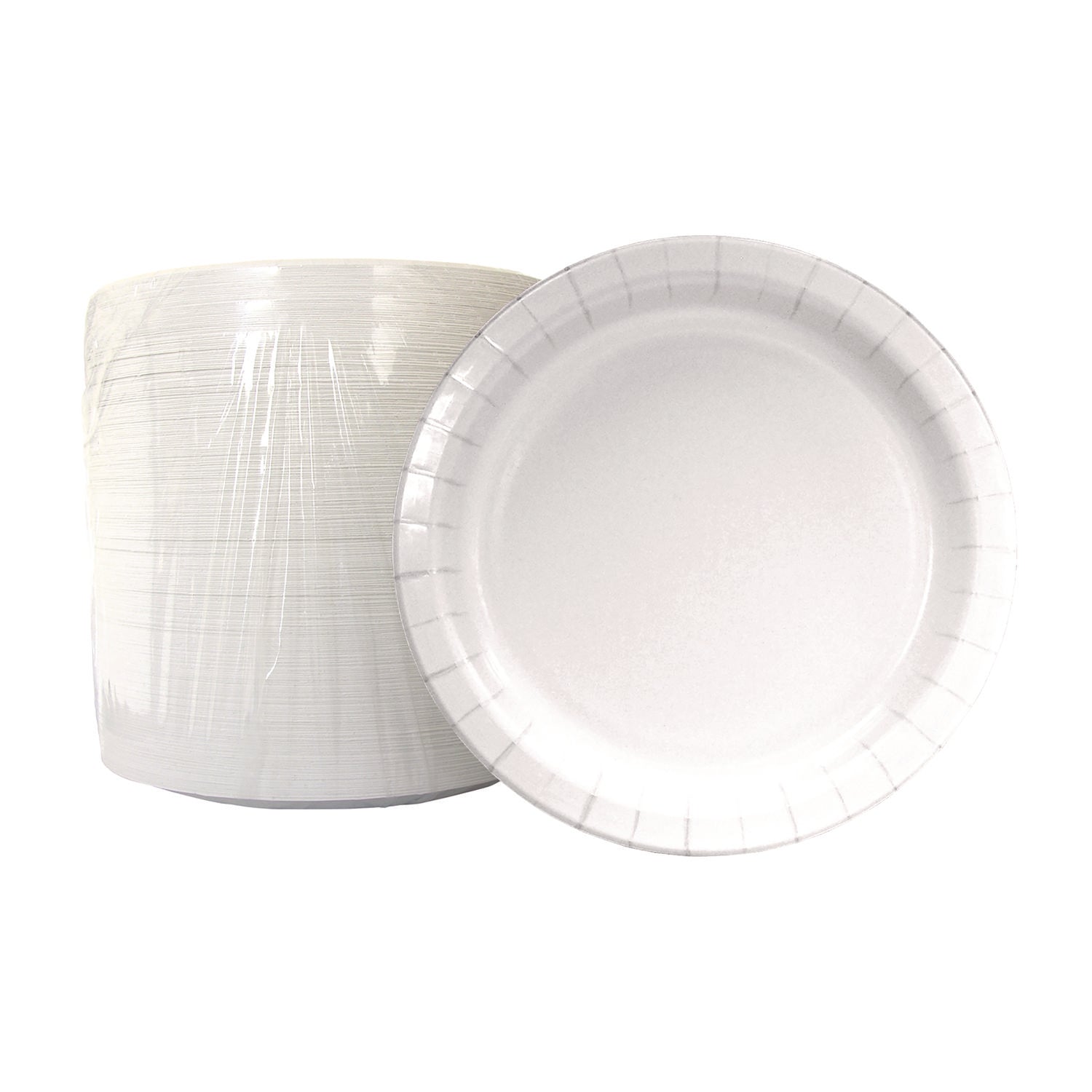 Paper Dinnerware, Plate, 6", White, 1,000/Carton