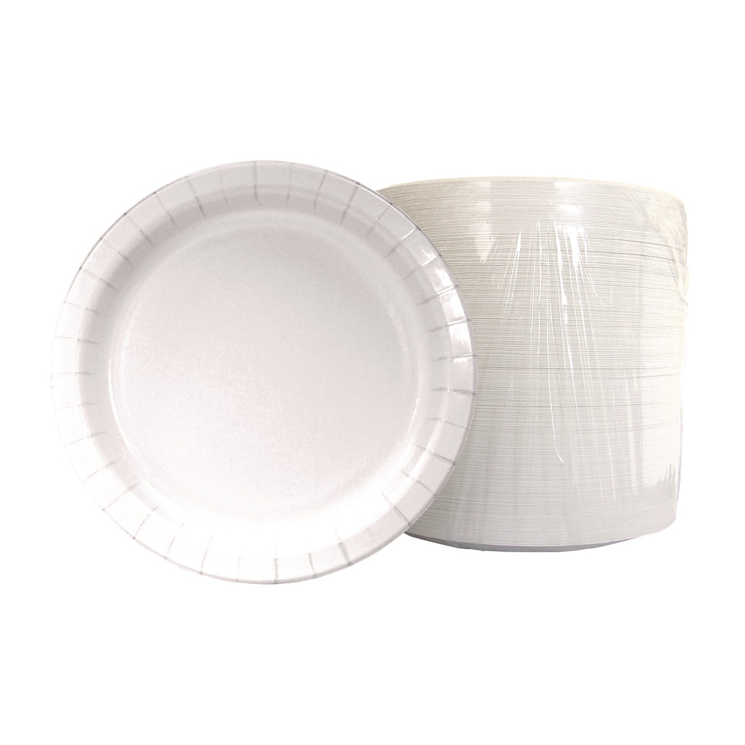 Paper Dinnerware, Plate, 6", White, 1,000/Carton