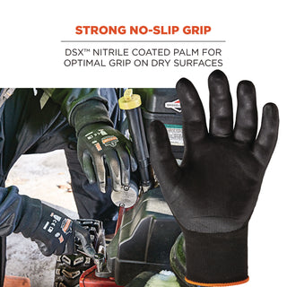 ProFlex 7001 Nitrile-Coated Gloves, Black, X-Small, 12 Pairs, Ships in 1-3 Business Days