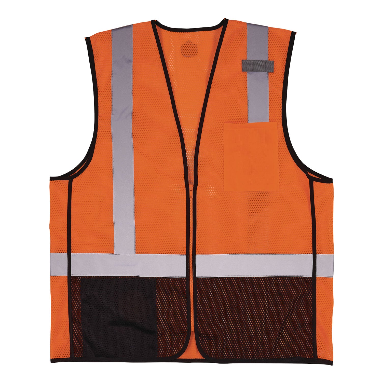 GloWear 8210Z Hi-Vis Class 2 Mesh Vest, Large to X-Large, Orange, Ships in 1-3 Business Days