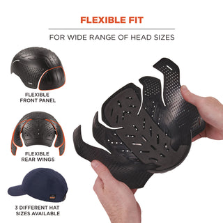 skullerz-8947-lightweight-baseball-hat-and-bump-cap-insert-x-large-2x-large-navy-ships-in-1-3-business-days_ego23455 - 4