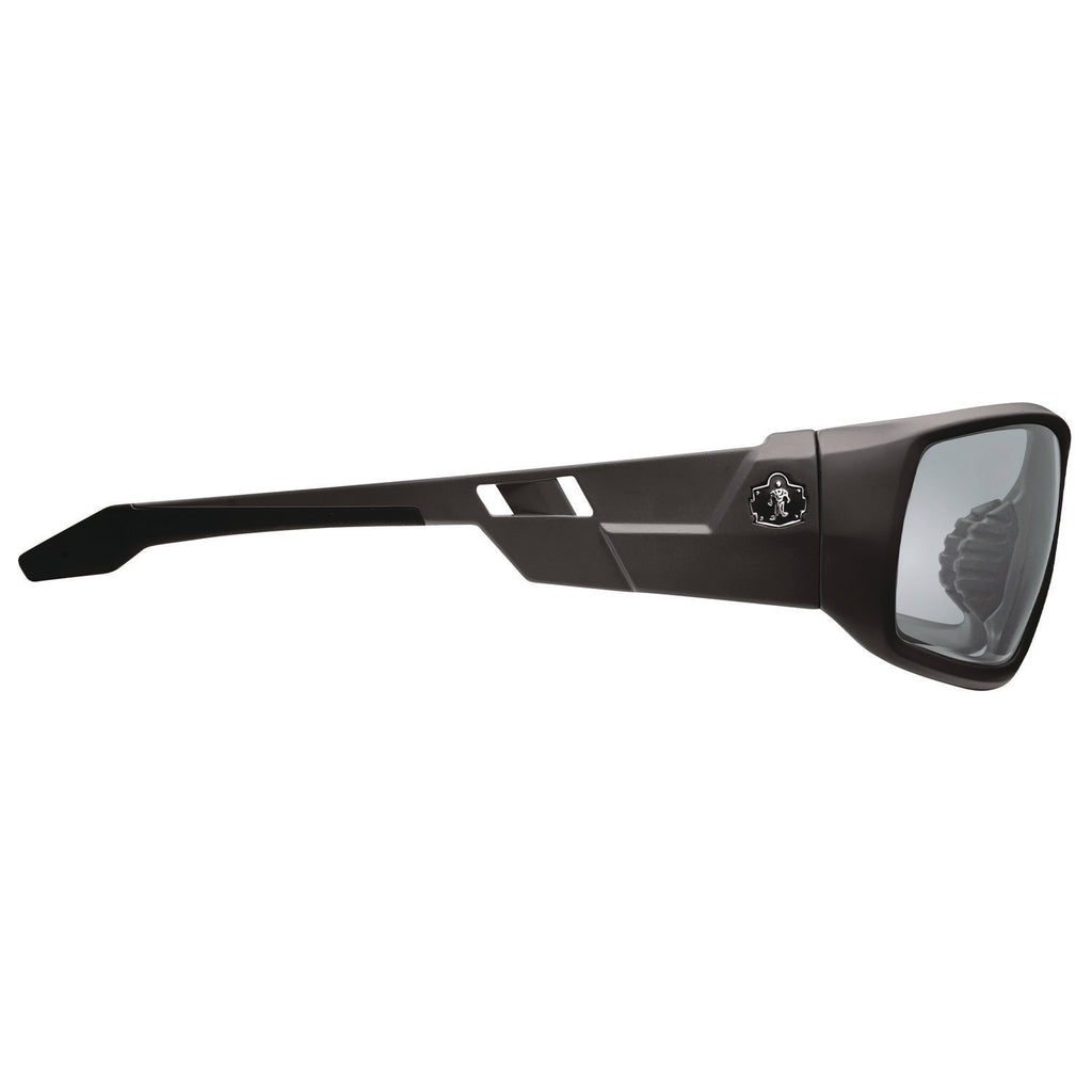Skullerz ODIN Anti-Scratch/Enhanced Anti-Fog Safety Glasses,Black Frame, In/Outdoor Polycarbonate Lens, Ships in 1-3 Bus Days