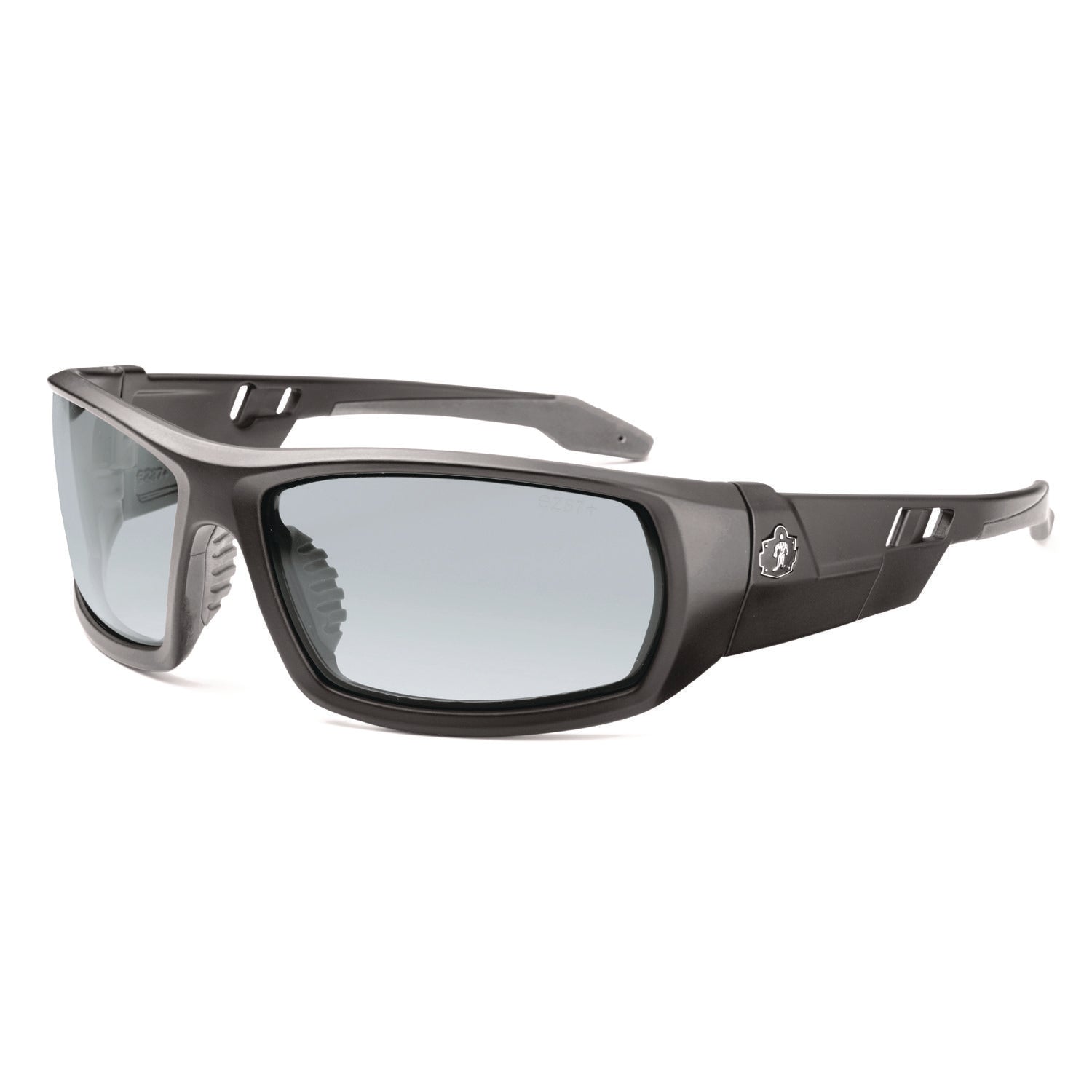 Skullerz ODIN Anti-Scratch/Enhanced Anti-Fog Safety Glasses,Black Frame, In/Outdoor Polycarbonate Lens, Ships in 1-3 Bus Days