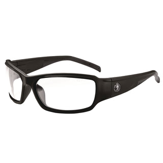 Skullerz THOR Anti-Scratch and Enhanced Anti-Fog Safety Glasses, Black Frame, Clear Polycarbonate Lens, Ships in 1-3 Bus Days