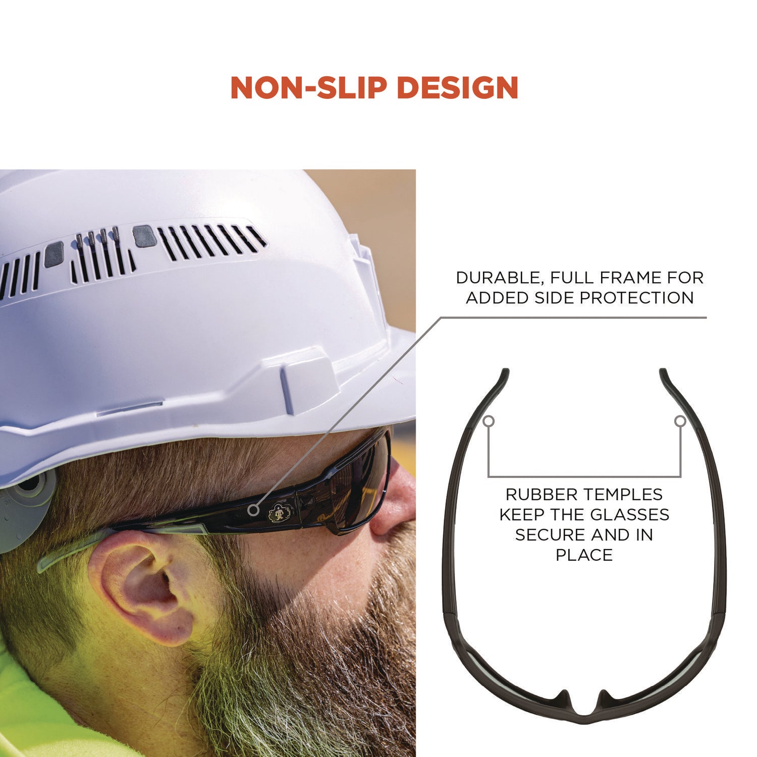 Skullerz THOR Anti-Scratch and Enhanced Anti-Fog Safety Glasses, Black Frame, Smoke Polycarbonate Lens, Ships in 1-3 Bus Days