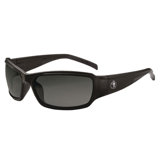 Skullerz THOR Anti-Scratch and Enhanced Anti-Fog Safety Glasses, Black Frame, Smoke Polycarbonate Lens, Ships in 1-3 Bus Days
