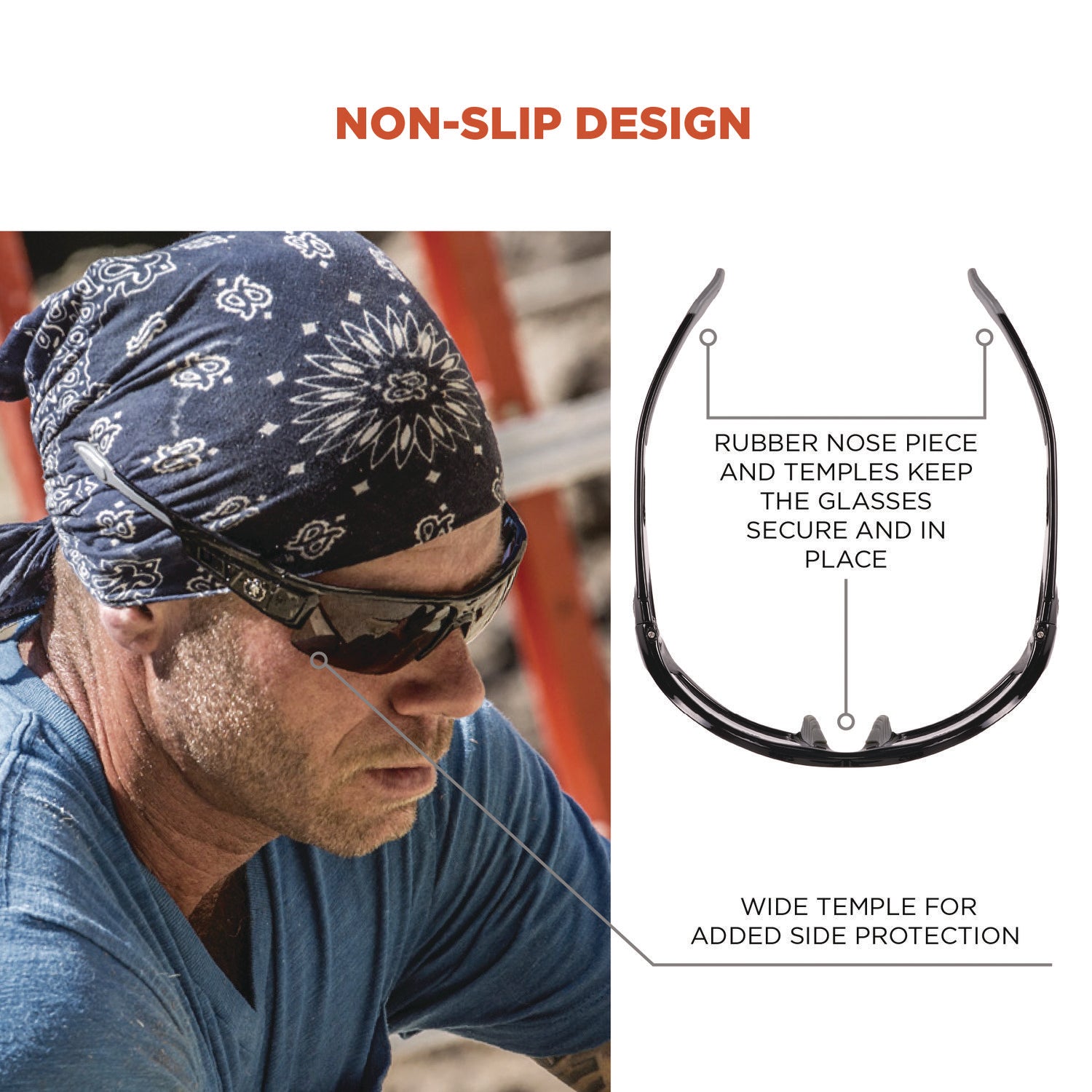 Skullerz DAGR Anti-Scratch and Enhanced Anti-Fog Safety Glasses, Black Frame, Smoke Polycarbonate Lens, Ships in 1-3 Bus Days