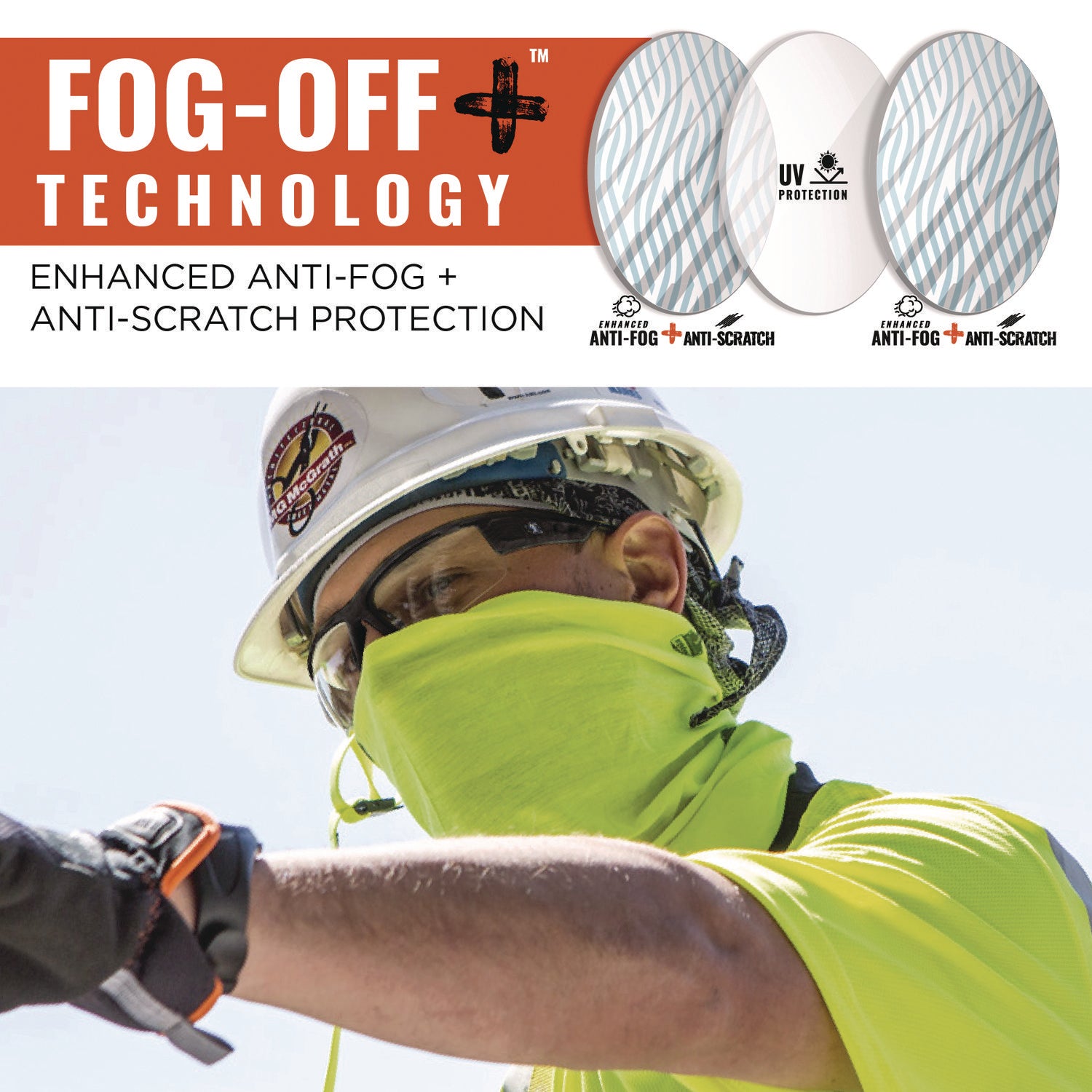Skullerz DAGR Anti-Scratch/Enhanced Anti-Fog Safety Glasses,Black Frame, In/Outdoor Polycarbonate Lens, Ships in 1-3 Bus Days