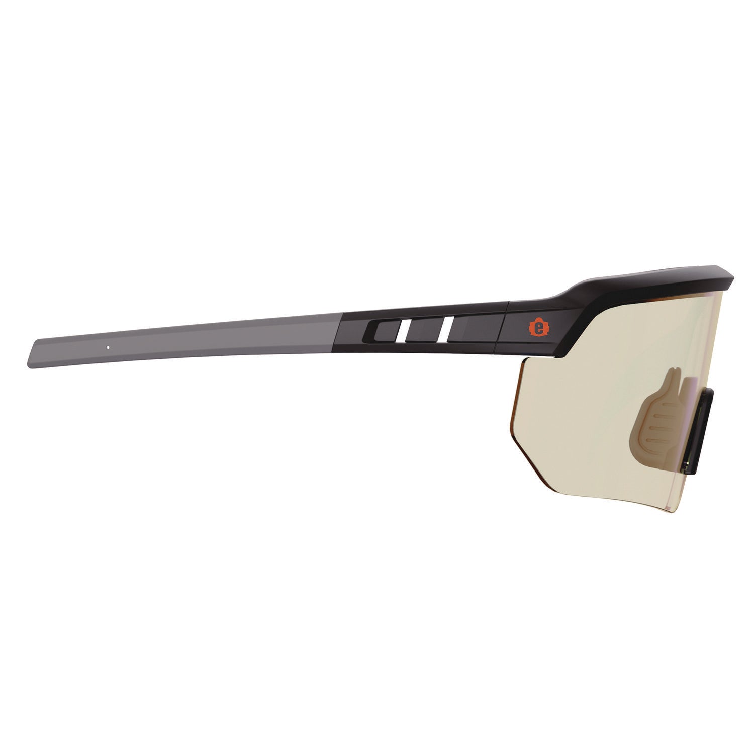 Skullerz AEGIR Anti-Scratch/Enhanced Anti-Fog Safety Glasses, Black Frame,In/Outdoor Polycarbonate Lens,Ships in 1-3 Bus Days