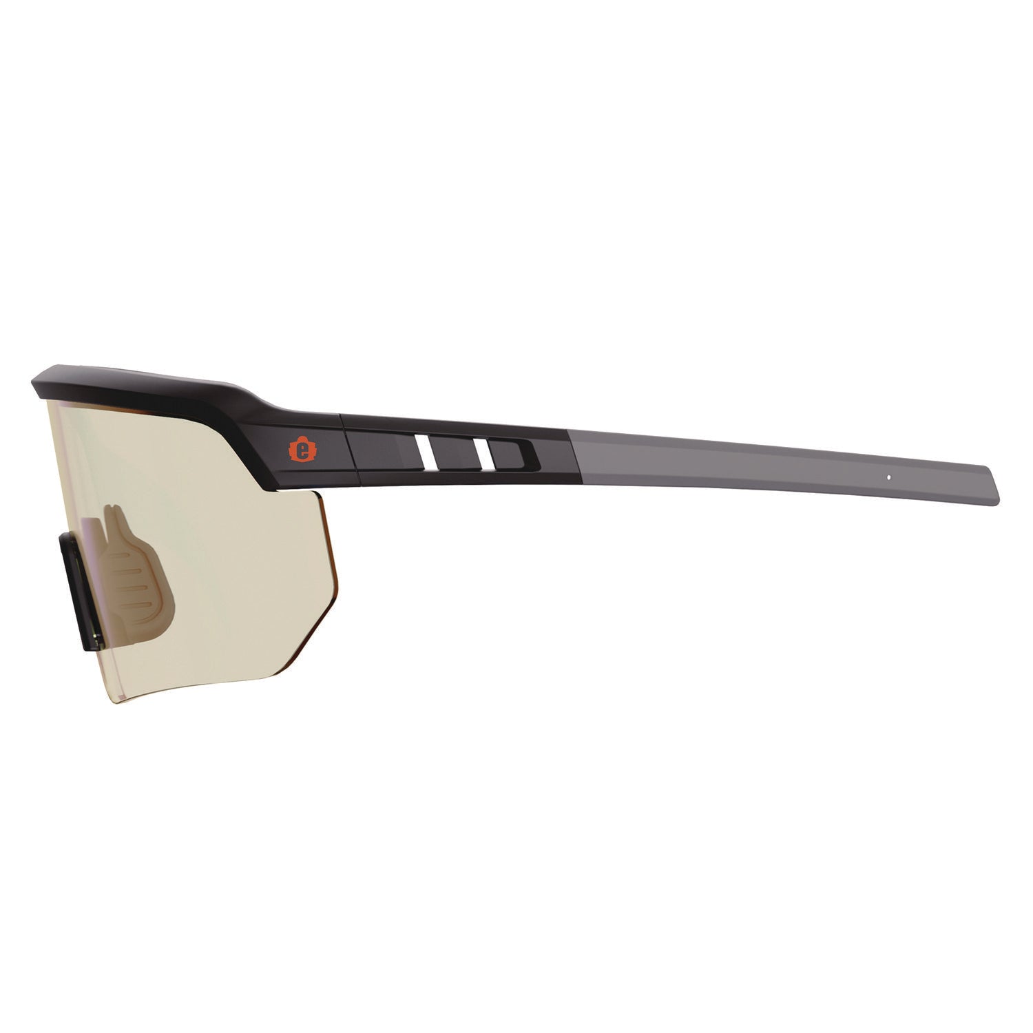Skullerz AEGIR Anti-Scratch/Enhanced Anti-Fog Safety Glasses, Black Frame,In/Outdoor Polycarbonate Lens,Ships in 1-3 Bus Days