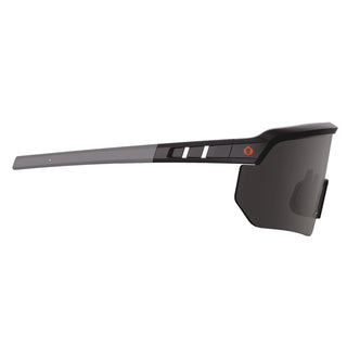 Skullerz AEGIR Anti-Scratch/Enhanced Anti-Fog Safety Glasses, Black Frame, Smoke Polycarbonate Lens, Ships in 1-3 Bus Days