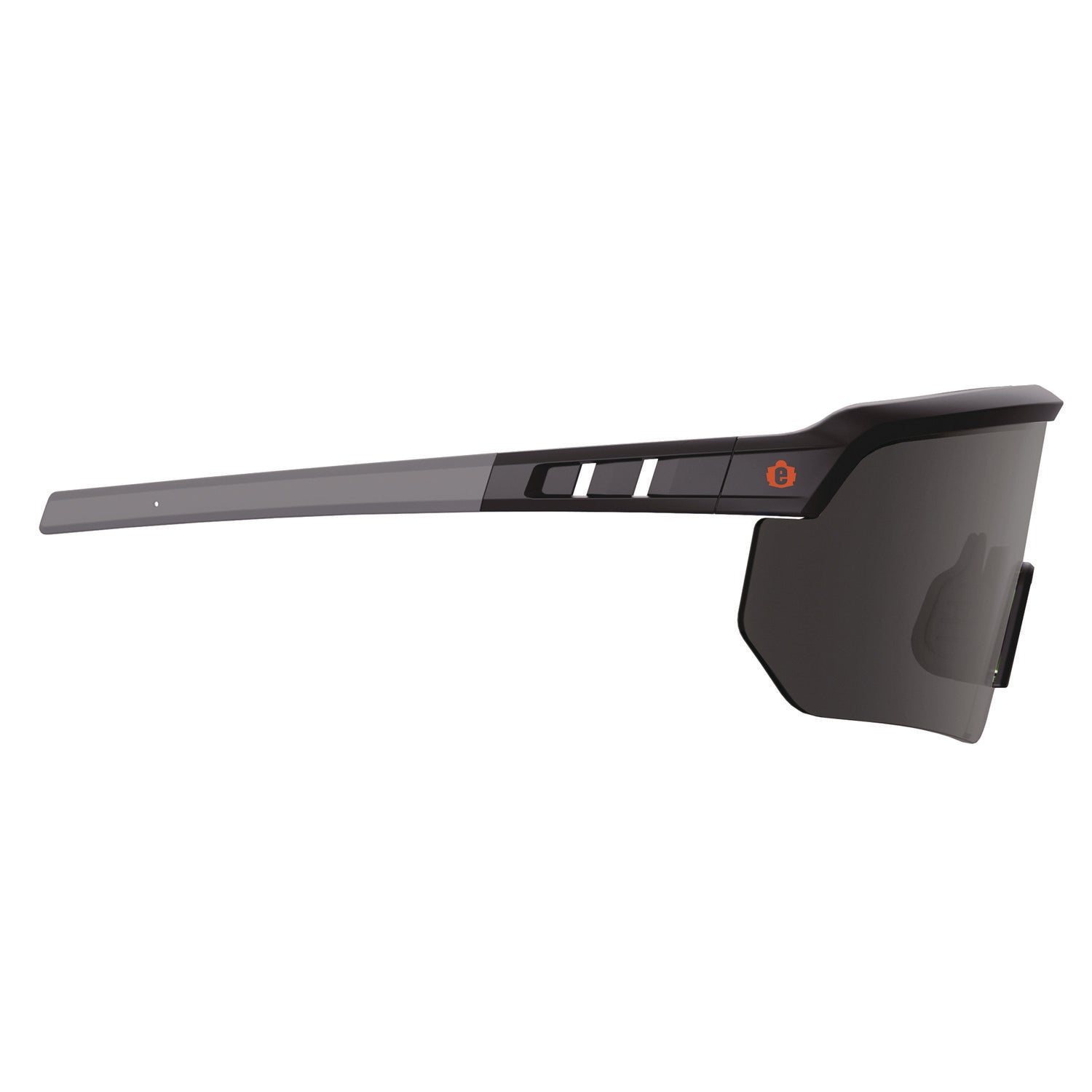 Skullerz AEGIR Anti-Scratch/Enhanced Anti-Fog Safety Glasses, Black Frame, Smoke Polycarbonate Lens, Ships in 1-3 Bus Days