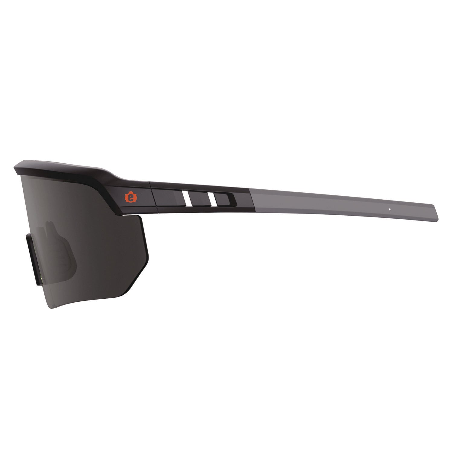 Skullerz AEGIR Anti-Scratch/Enhanced Anti-Fog Safety Glasses, Black Frame, Smoke Polycarbonate Lens, Ships in 1-3 Bus Days