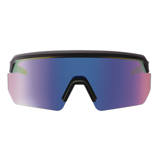 Skullerz AEGIR Anti-Scratch/Enhanced Anti-Fog Safety Glasses, Black Frame, Blue Mirror Polycarb Lens, Ships in 1-3 Bus Days
