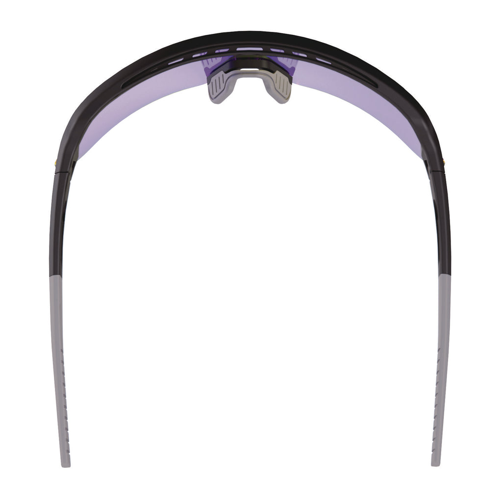 Skullerz AEGIR Anti-Scratch/Enhanced Anti-Fog Safety Glasses, Black Frame, Blue Mirror Polycarb Lens, Ships in 1-3 Bus Days