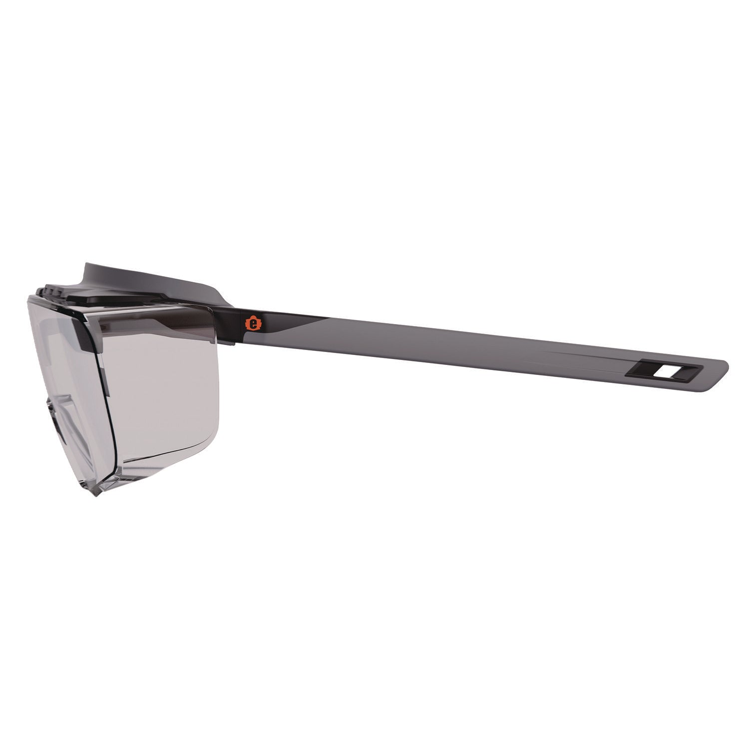 Skullerz OSMIN Safety Glasses, Matte Black Polycarbonate Frame, Indoor/Outdoor Polycarbonate Lens, Ships in 1-3 Business Days