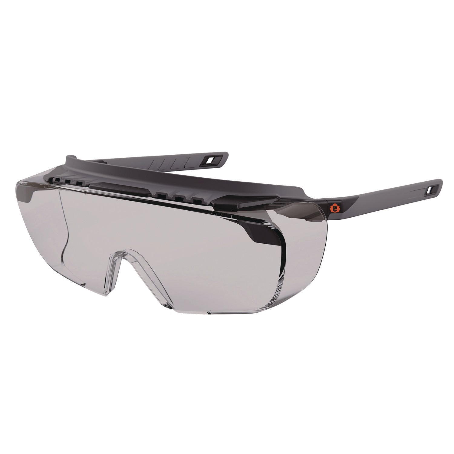 Skullerz OSMIN Anti-Scratch/Anti-Fog Safety Glasses, Matte Black Frame, Indoor/Outdoor Polycarb Lens, Ships in 1-3 Bus Days