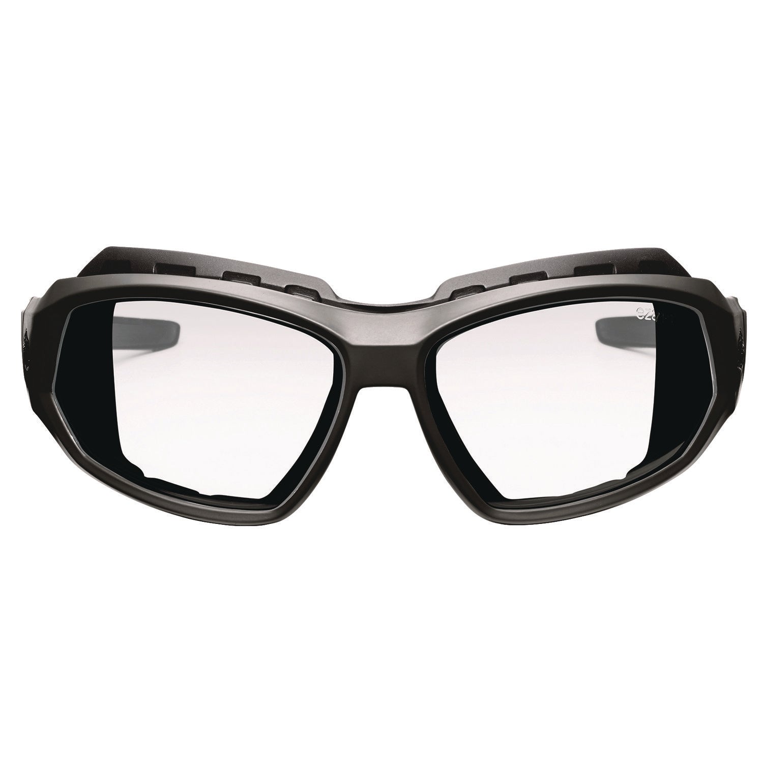 Skullerz LOKI Anti-Scratch/Anti-Fog Convert Safety Spoggles,Strap, Matte Black Frame, Clear Poly Lens, Ships in 1-3 Bus Days