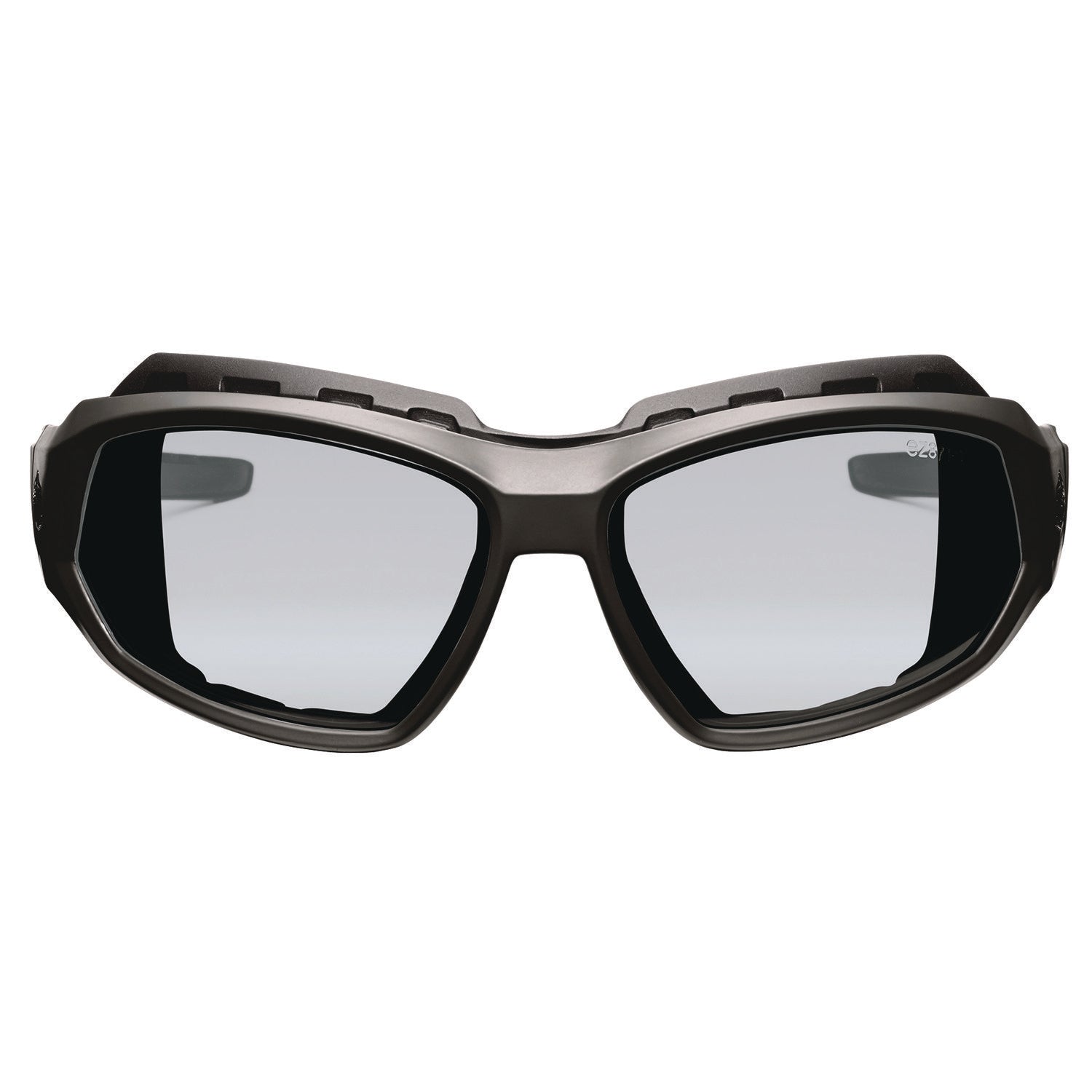 Skullerz LOKI Anti-Scratch/Anti-Fog Convert Safety Spoggles, Strap, Black Frame, In/Outdoor Poly Lens, Ships in 1-3 Bus Days