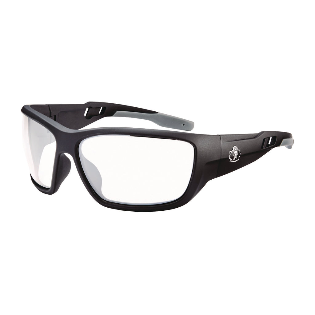 skullerz-baldr-anti-scratch-anti-fog-safety-glasses-matte-black-nylon-frame-clear-polycarb-lens-ships-in-1-3-bus-days_ego57005 - 1