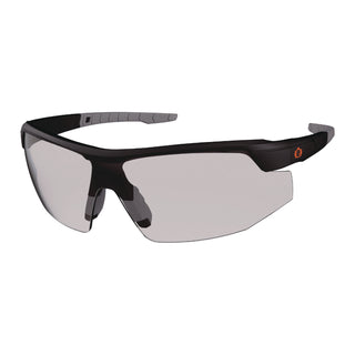 Skullerz SKOLL Anti-Scratch/Anti-Fog Safety Glasses, Matte Black Nylon Frame, In/Outdoor Polycarb Lens, Ships in 1-3 Bus Days