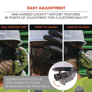 Skullerz 8967 Class E Lightweight Cap-Style Hard Hat, 6-Point Rachet Suspension, Lime, Ships in 1-3 Business Days