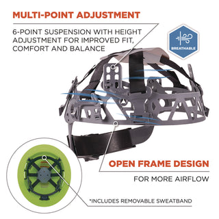 skullerz-8969-class-e-lightweight-full-brim-hard-hat-6-point-rachet-suspension-lime-ships-in-1-3-business-days_ego60232 - 3