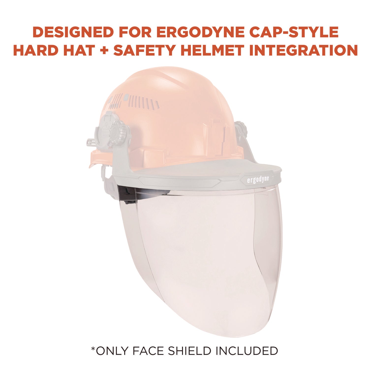 Skullerz 8997 Anti-Scratch/Anti-Fog Face Shield Replacement, Cap-Style/Safety Helmet, Clear Lens, Ships in 1-3 Bus Days