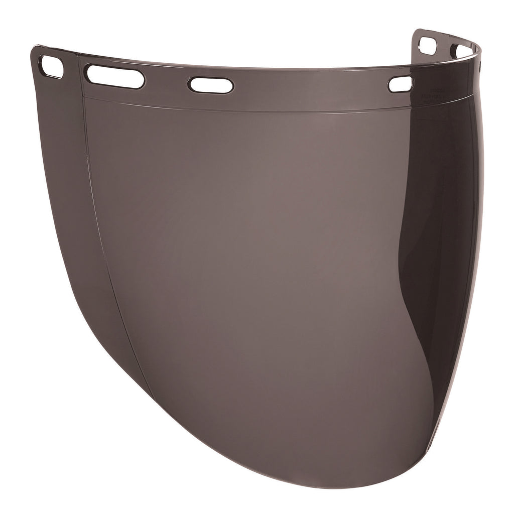 Skullerz 8997 Anti-Scratch/Anti-Fog Face Shield Replacement, Cap-Style/Safety Helmet, Smoke Lens, Ships in 1-3 Bus Days