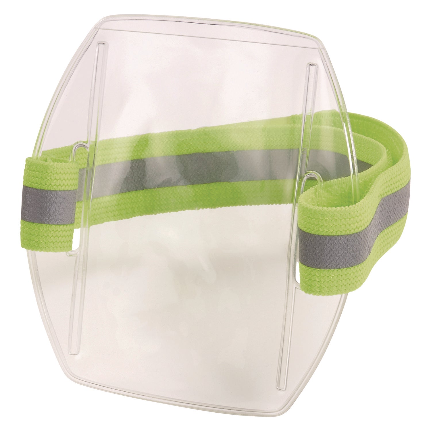 Squids 3388 Wrist ID/Badge Holder, Vertical, Hi-Vis Lime 3.5 x 5.5 Holder, 2.75 x 3.75 Insert, Ships in 1-3 Business Days