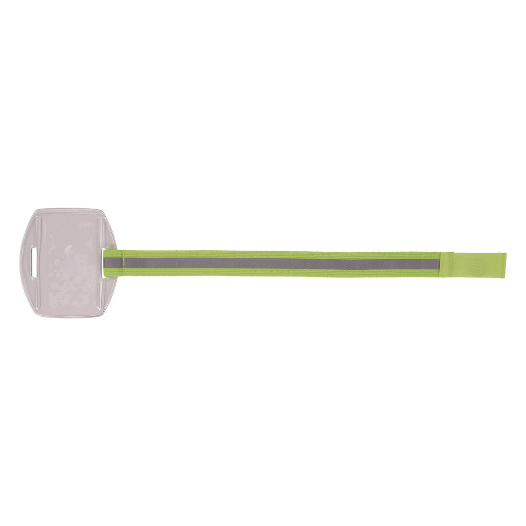 Squids 3388 Wrist ID/Badge Holder, Vertical, Hi-Vis Lime 3.5 x 5.5 Holder, 2.75 x 3.75 Insert, Ships in 1-3 Business Days