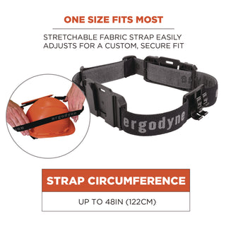 Skullerz 8980 Headband Light Mount with Fabric Strap, Ships in 1-3 Business Days