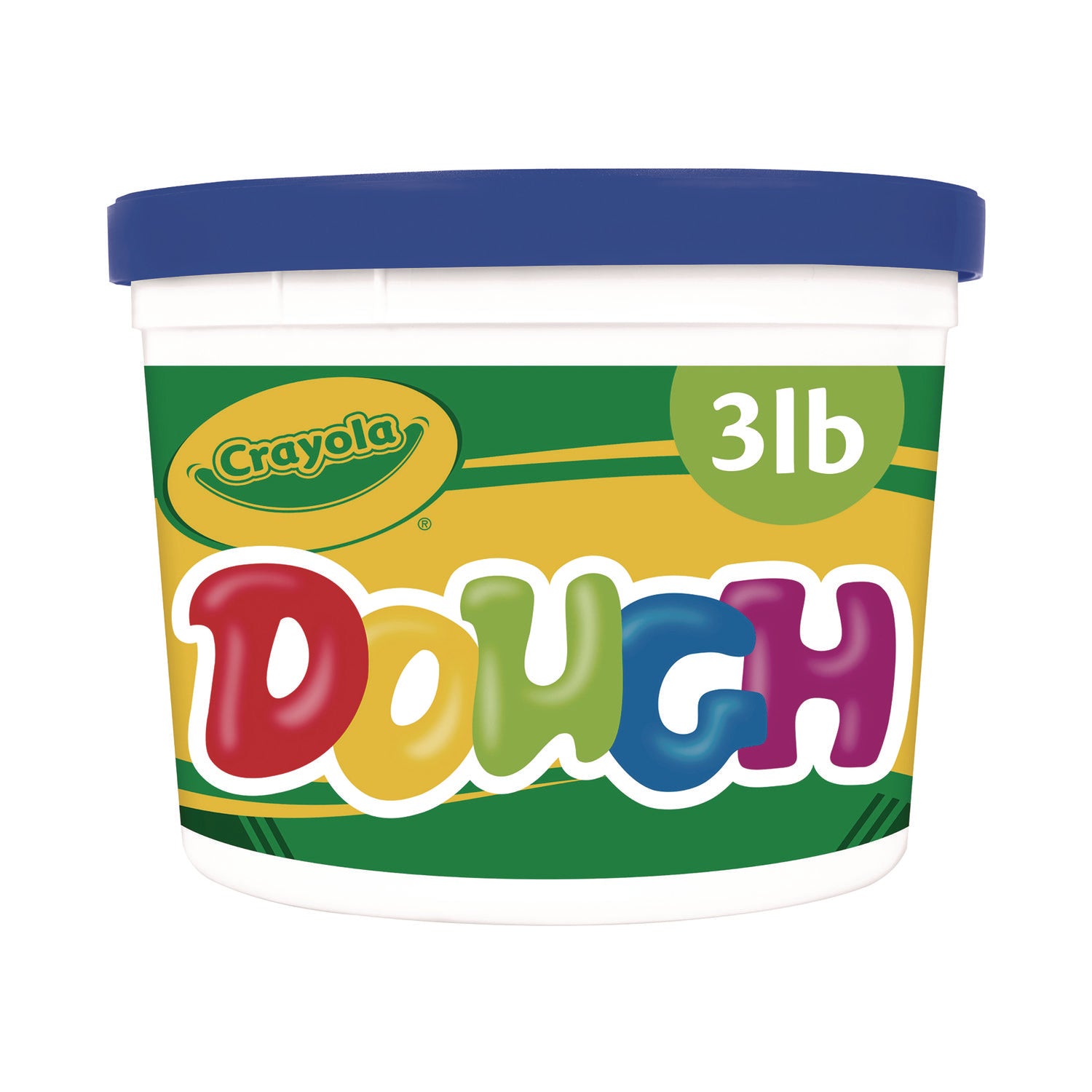 Modeling Dough Bucket, 3 lbs, Blue - 