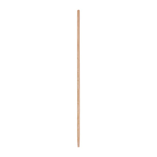 Tapered End Broom Handle, Lacquered Hardwood, 1.13" dia x 54", Natural