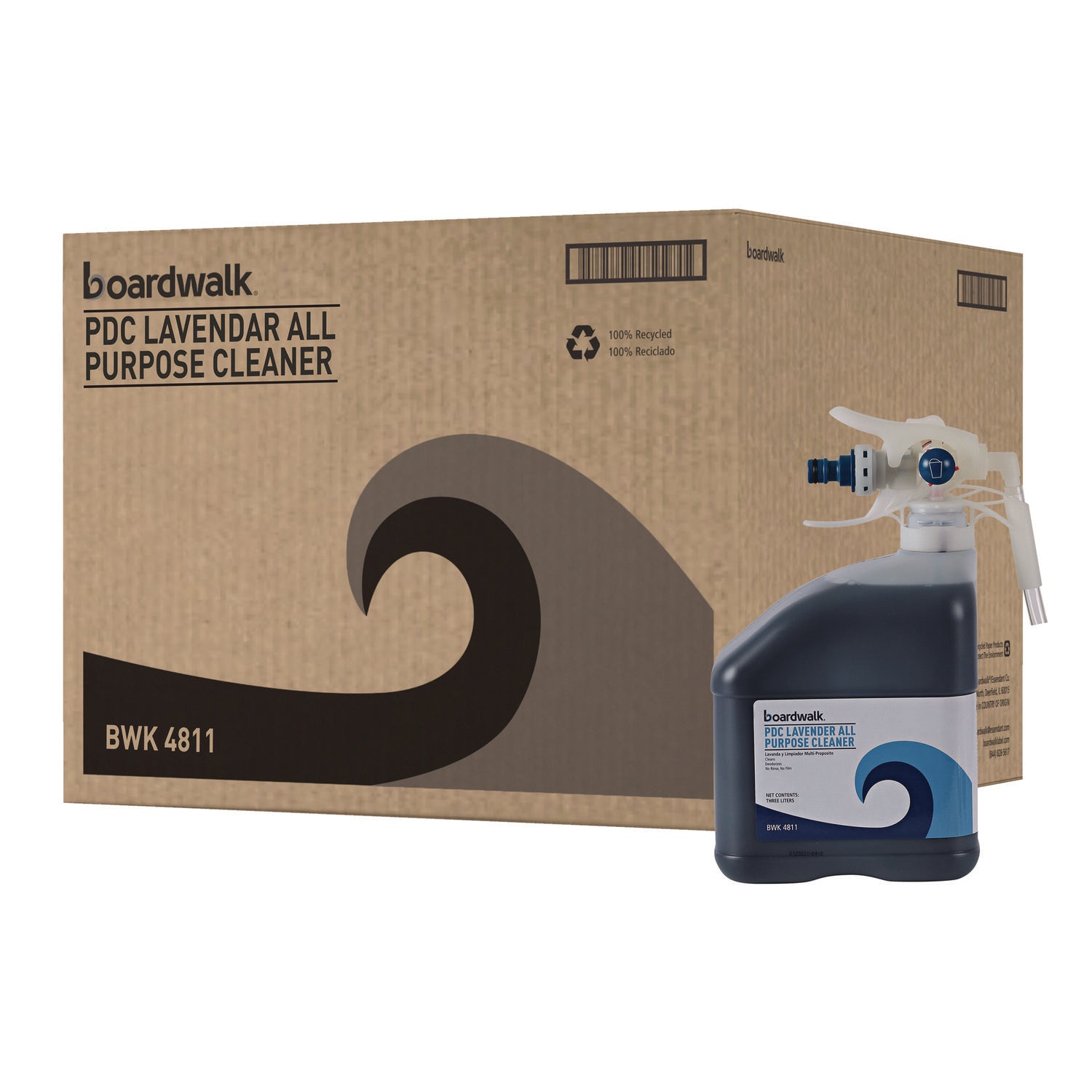 pdc-all-purpose-cleaner-lavender-scent-3-liter-bottle-2-carton_bwk4811 - 1
