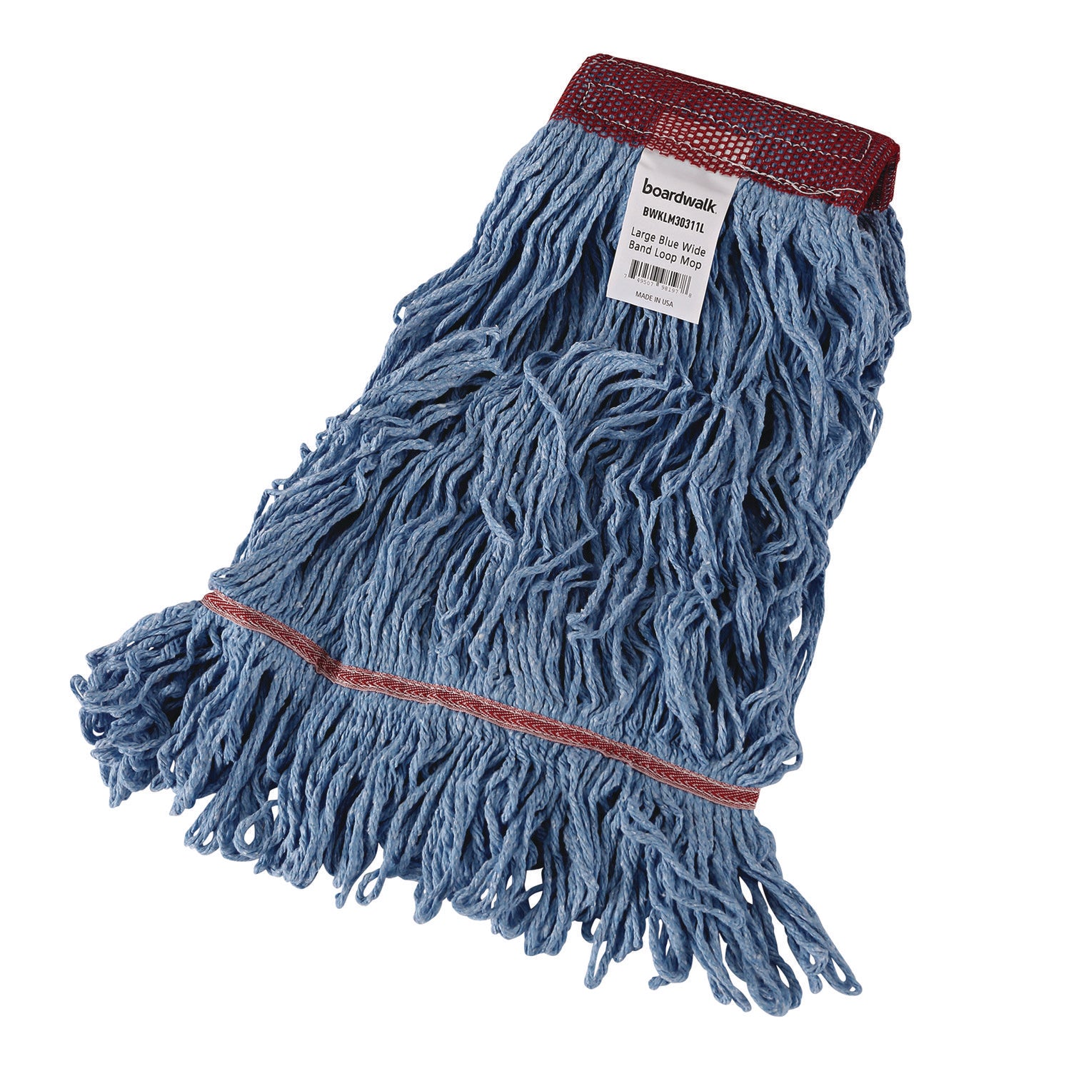 cotton-mop-heads-cotton-synthetic-large-looped-end-wideband-blue-12-ct_bwklm30311l - 1