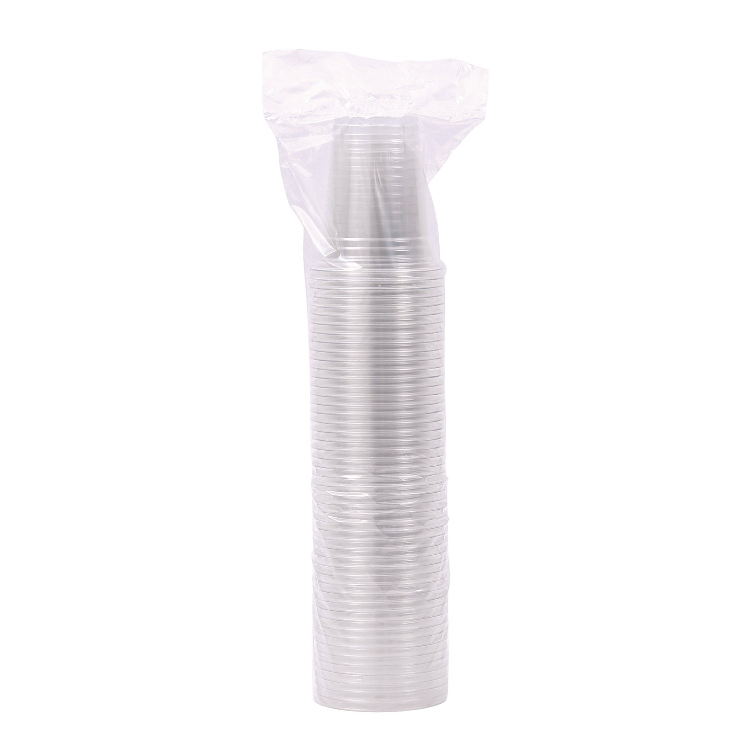 Clear Plastic Cold Cups, 12 oz, PET, 20 Cups/Sleeve, 50 Sleeves/Carton